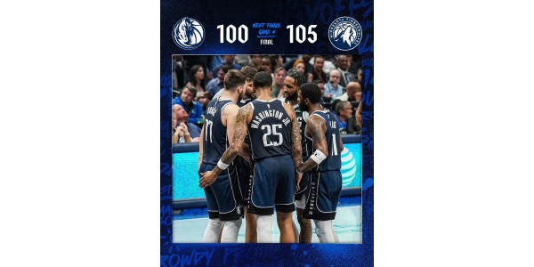Kampen om trøjer mellem Mavericks og Timberwolves i Western Conference Finals Kampen om trøjer mellem Mavericks og Timberwolves i Western Conference Finals